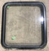 Used Black Radius Non Opening Window : 25 1/2" W x 23 1/2" H x 2" D - Young Farts RV Parts