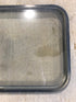 Used Black Radius Non - Opening Window : 32" W X 19 1/2" H X 2" D - Young Farts RV Parts