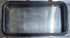 Used Black Radius Non Opening Window : 35 3/4" W x 18 1/4" H x 1 3/4" - Young Farts RV Parts