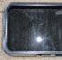 Used Black Radius Non Opening Window : 41 1/4" W x 21 1/4" H x 2" - Young Farts RV Parts