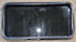 Used Black Radius Non Opening Window : 41 1/4" W x 21 1/4" H x 2" - Young Farts RV Parts