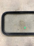 Used Black Radius Non Opening Window : 41 3/4" W x 14 3/4" H x 1 1/2" D - Young Farts RV Parts
