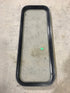Used Black Radius Non Opening Window : 41 3/4" W x 14 3/4" H x 1 1/2" D - Young Farts RV Parts