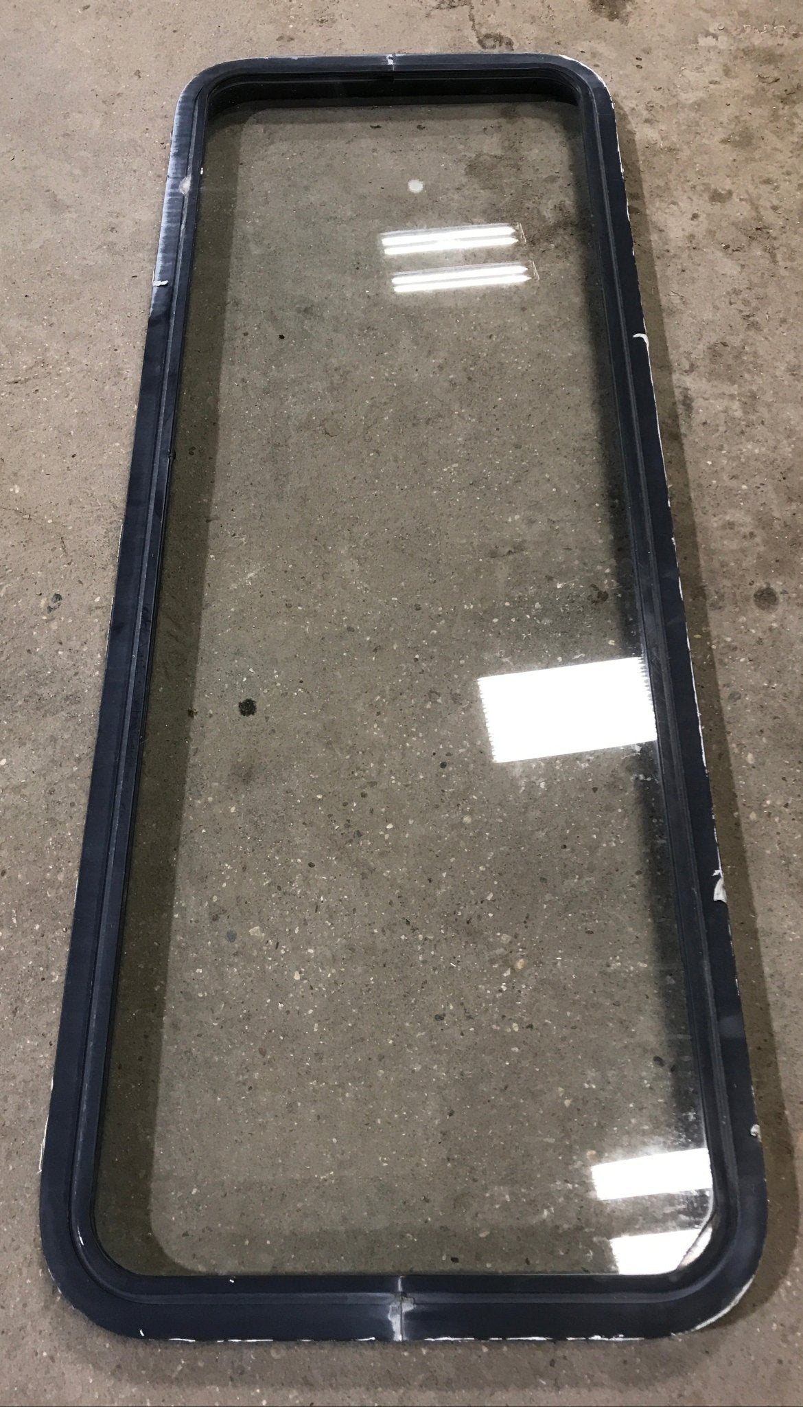 Used Black Radius Non Opening Window : 60
