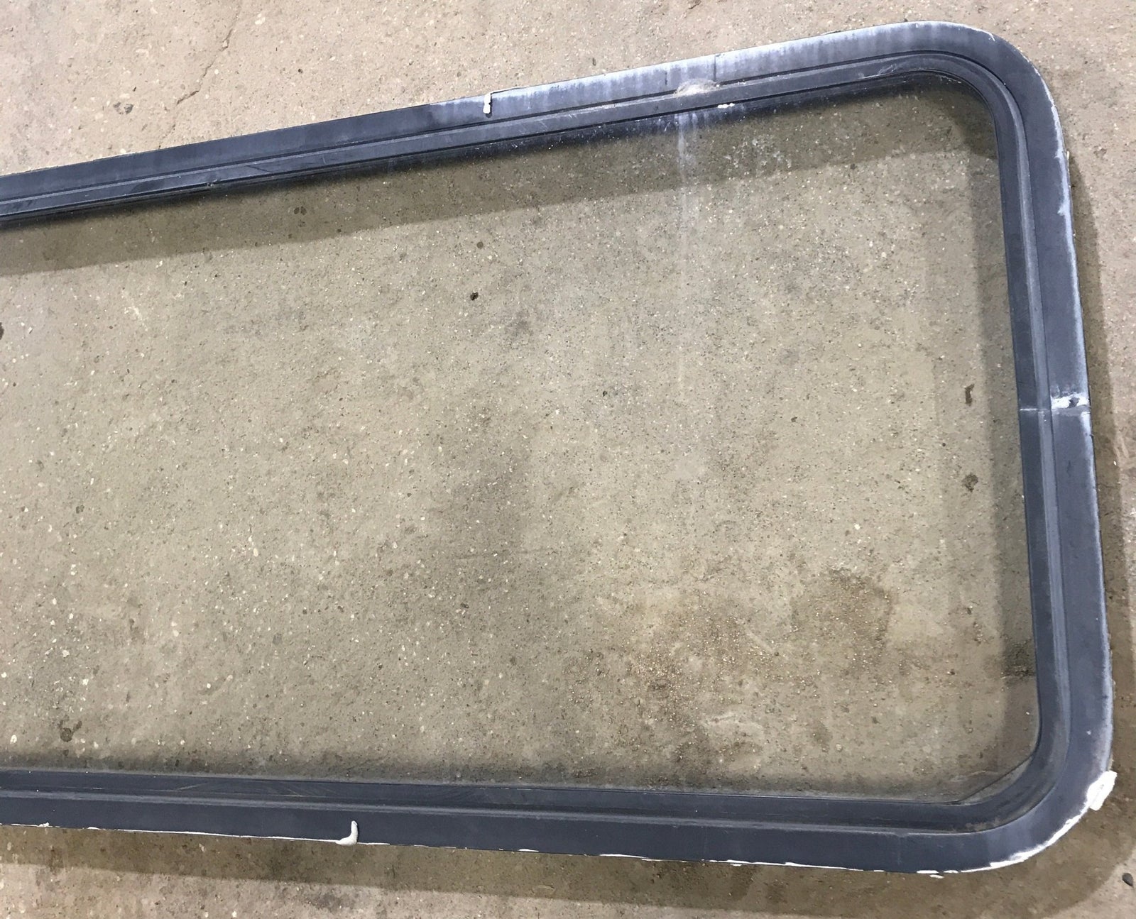 Used Black Radius Non Opening Window : 60