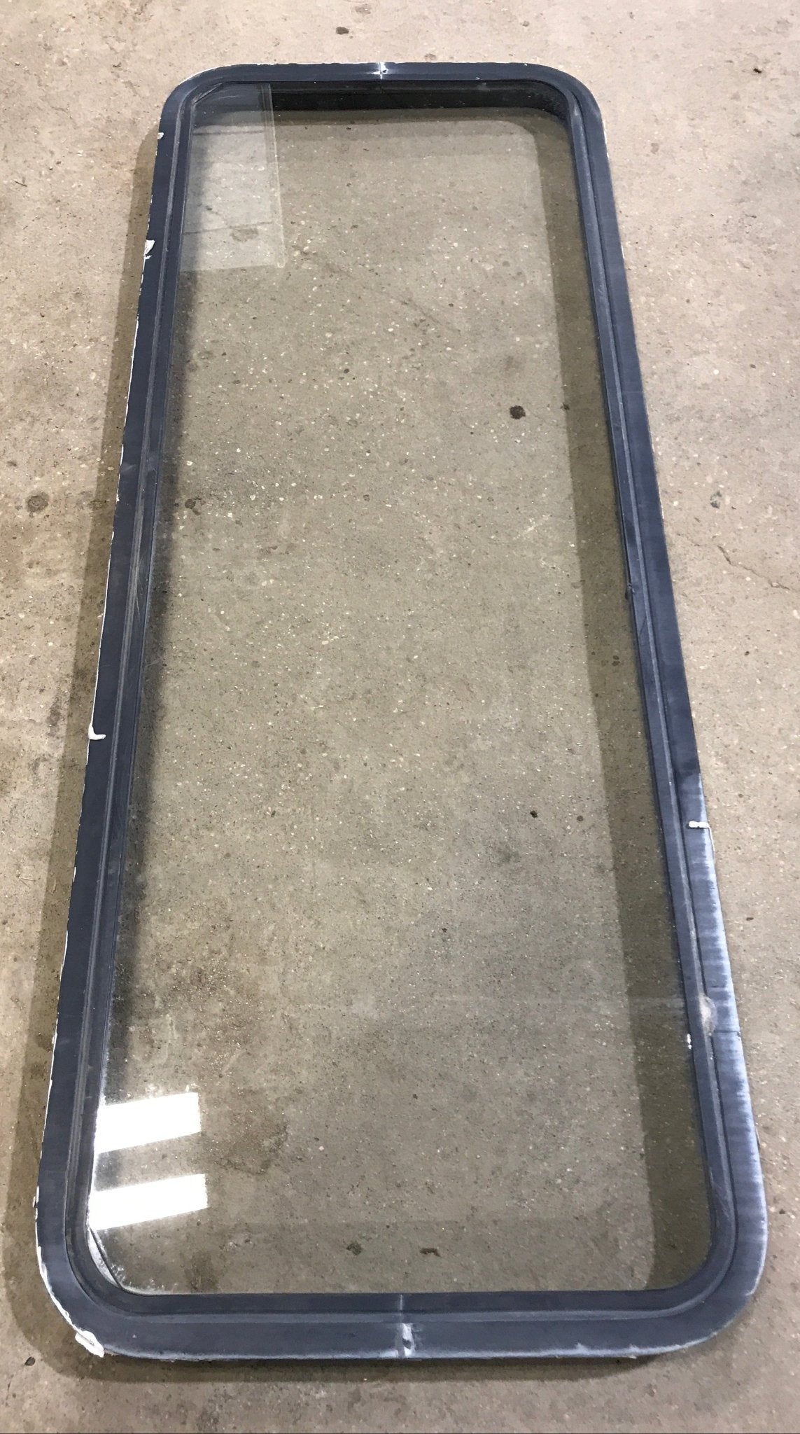 Used Black Radius Non Opening Window : 60