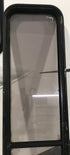 Used Black Radius Non Opening Window : 72 1/2" W x 15" H x 1 7/8" - Young Farts RV Parts