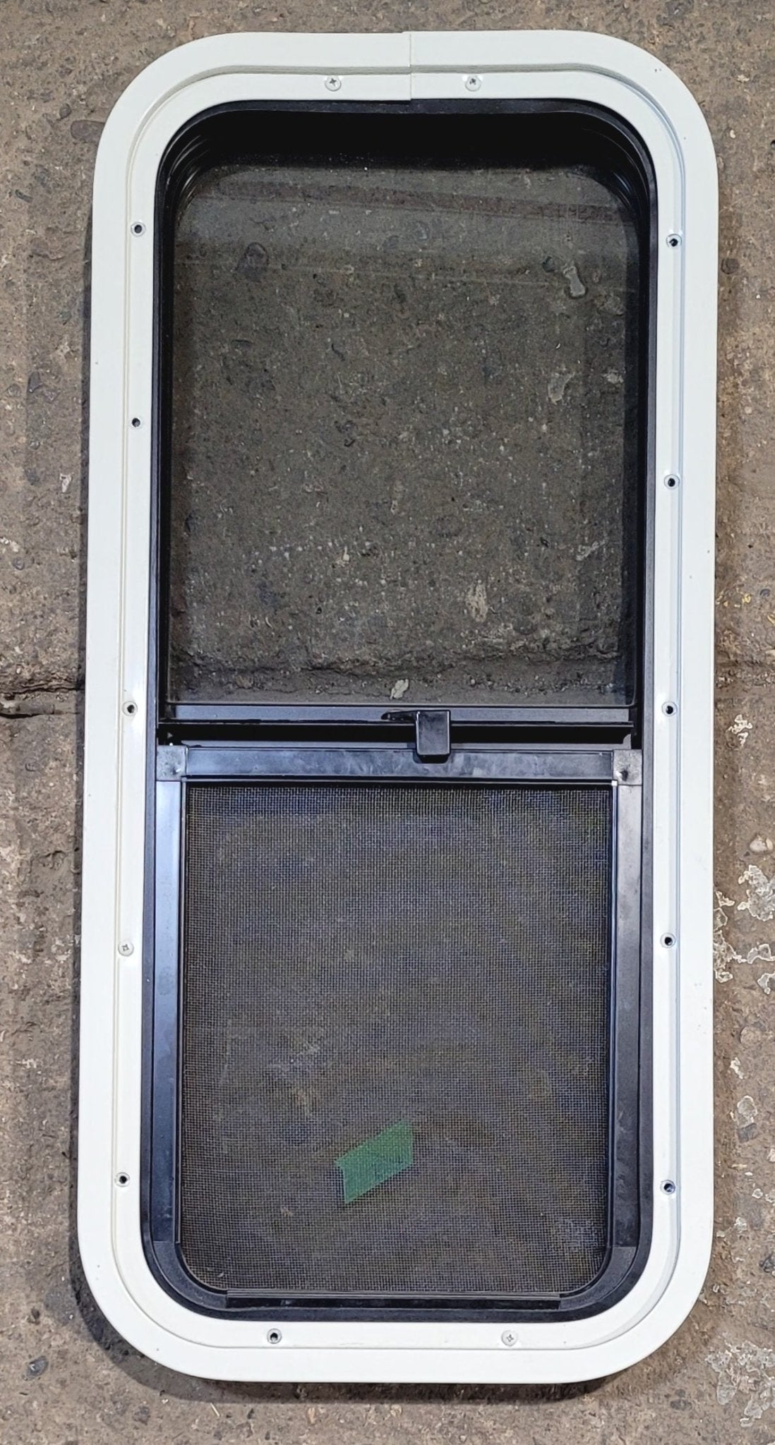 Used Black Radius Opening Window : 11 1/2