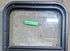 Used Black Radius Opening Window : 17 1/2" W x 25 1/4" H x 1 7/8" D - Young Farts RV Parts