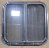 Used Black Radius Opening Window : 20 3/4