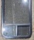 Used Black Radius Opening Window : 21 1/4" W x 47 1/4" H x 1 3/4" D - Young Farts RV Parts
