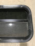 Used Black Radius Opening Window : 23 1/2" W x 14 1/2" H x 1 7/8" - Young Farts RV Parts