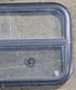 Used Black Radius Opening Window : 23 1/2" W x 17 1/4" H x 1 7/8" D - Young Farts RV Parts