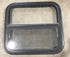 Used Black Radius Opening Window : 23 1/2" W X 21 1/4" H X 2" D - Young Farts RV Parts