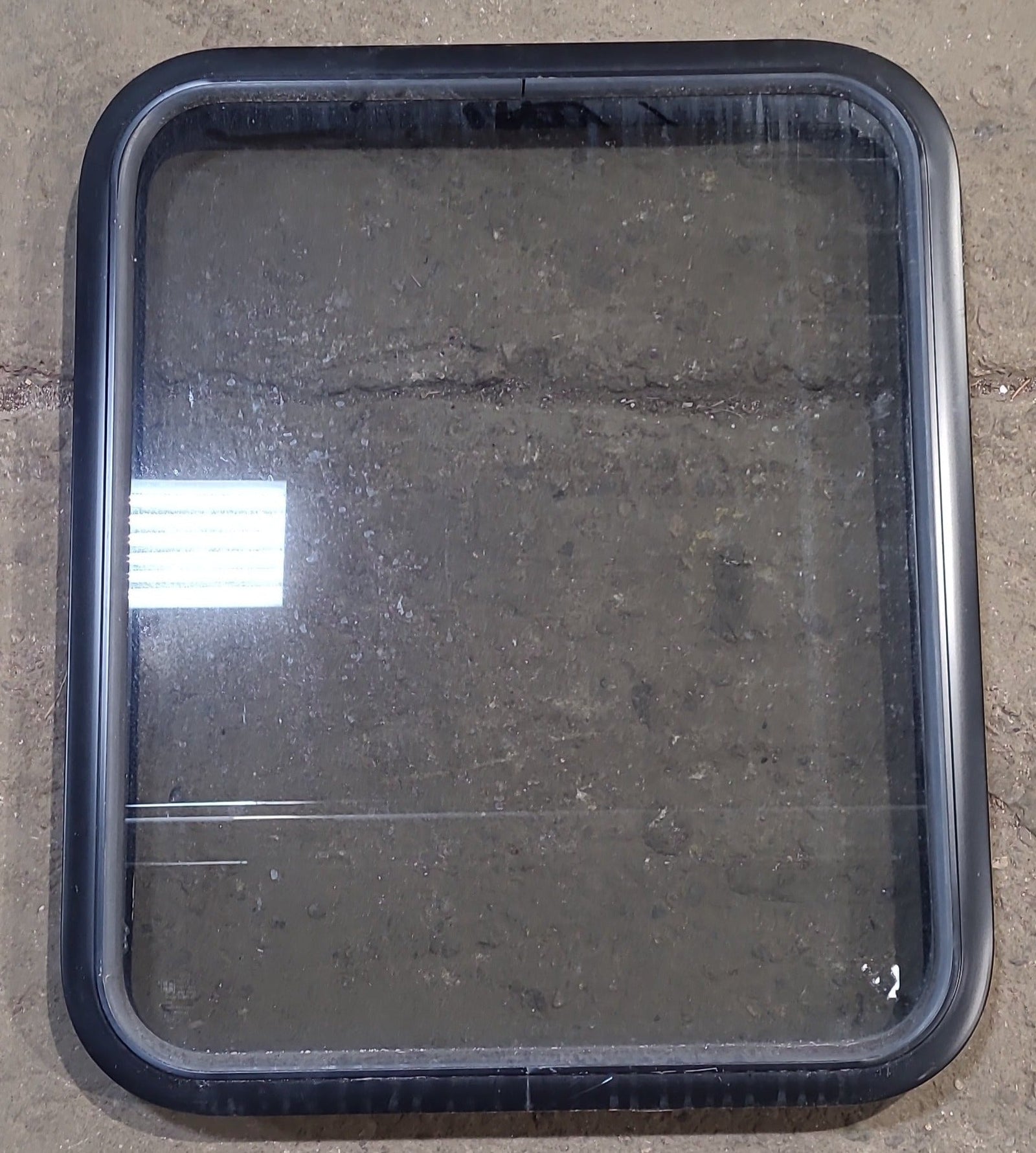 Used Black Radius Opening Window : 23 1/2