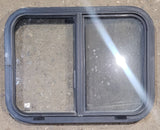 Used Black Radius Opening Window : 23 1/4