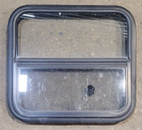 Used Black Radius Opening Window : 23 1/4