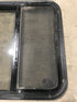 Used Black Radius Opening Window : 23 1/4" W x 21 1/4" H x 2" - Young Farts RV Parts