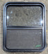 Used Black Radius Opening Window : 23 1/4" W x 28 1/4" H x 1 3/4" D - Young Farts RV Parts