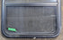 Used Black Radius Opening Window : 23 1/4" W x 28 1/4" H x 1 3/4" D - Young Farts RV Parts