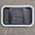 Used Black Radius Opening Window : 23" X 14.25" X 1.875" - Young Farts RV Parts