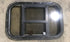 Used Black Radius Opening Window : 24 1/2" W x 16" H x 1 1/2" - Young Farts RV Parts