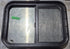 Used Black Radius Opening Window : 24 1/4" W x 17 3/4" H x 1 3/4" - Young Farts RV Parts