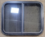 Used Black Radius Opening Window : 25 1/2