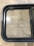 Used Black Radius Opening Window : 28 3/4" W x 17 1/2" H x 2" - Young Farts RV Parts