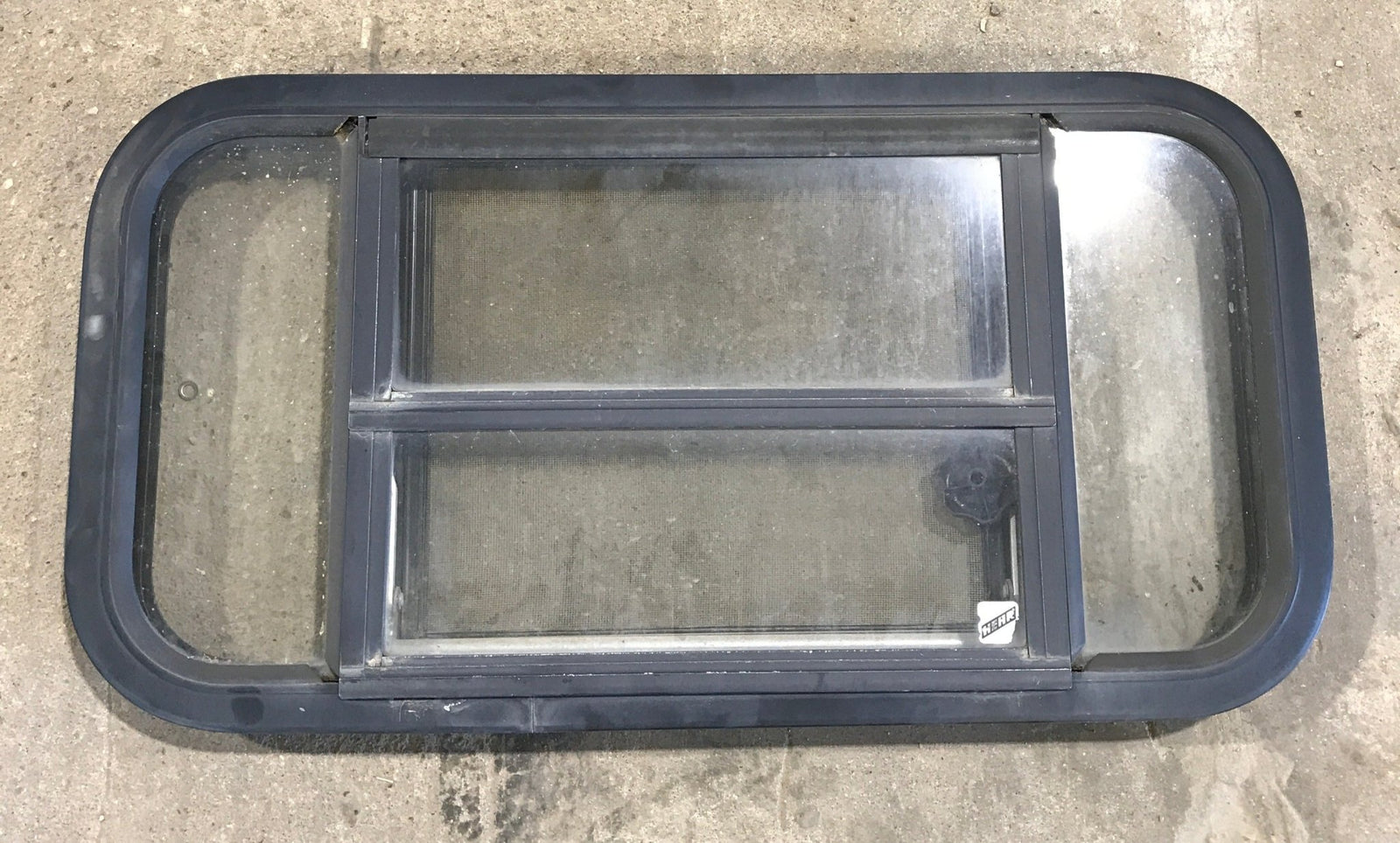 Used Black Radius Opening Window : 29 1/2