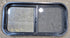 Used Black Radius Opening Window : 29 1/2" W x 14 3/4" H x 1 7/8" - Young Farts RV Parts