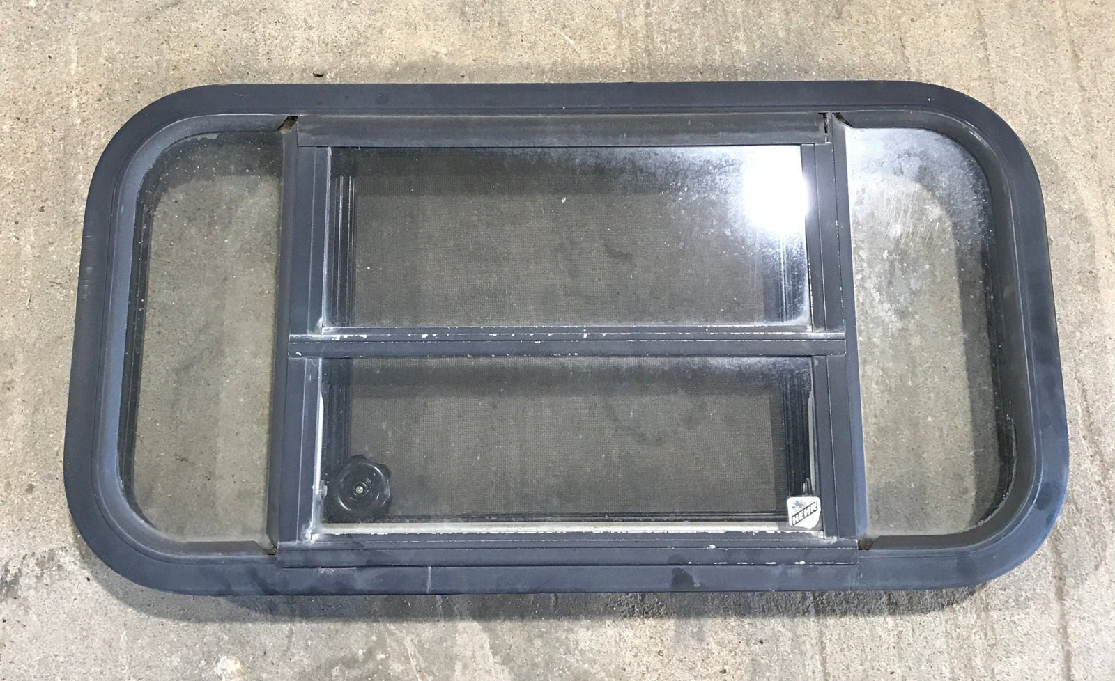Used Black Radius Opening Window : 29 1/2