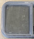 Used Black Radius Opening Window : 29 1/2" W x 17 1/2" H x 1 7/8" D - Young Farts RV Parts