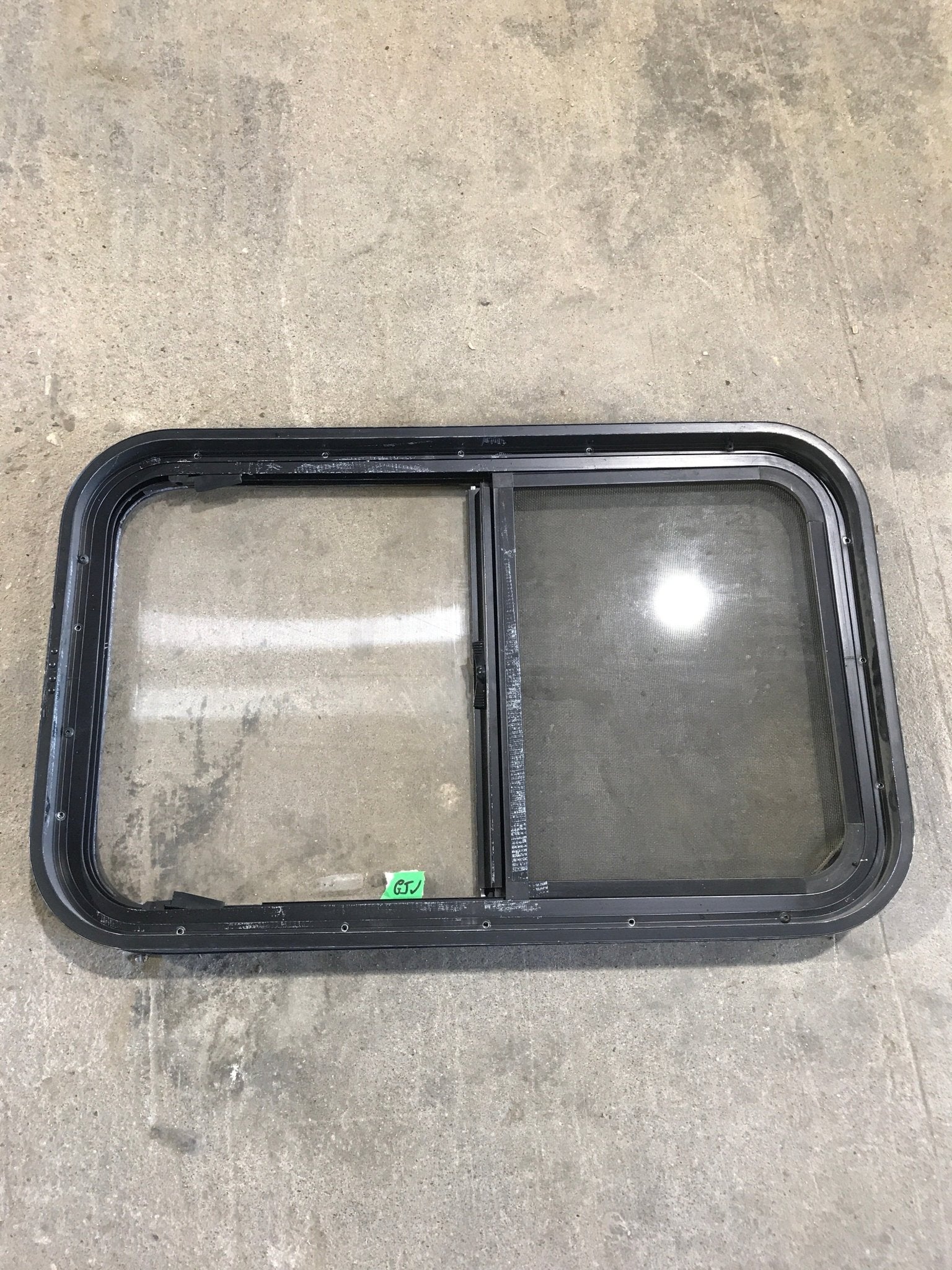 Used Black Radius Opening Window : 29 1/2