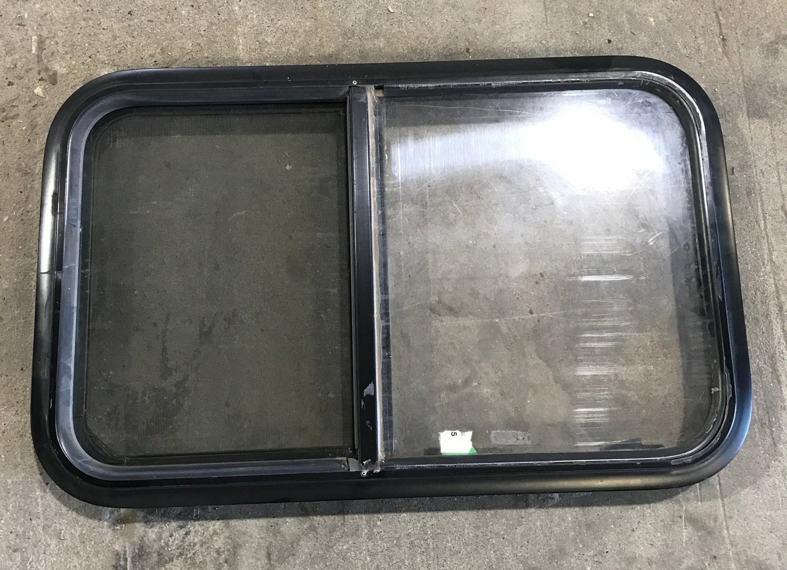Used Black Radius Opening Window : 29 1/2