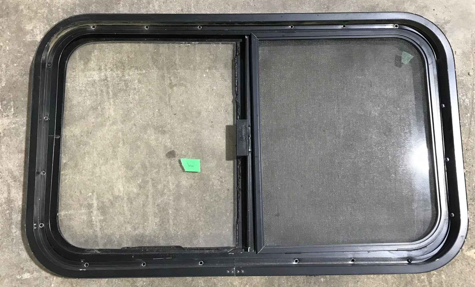 Used Black Radius Opening Window : 29 1/2