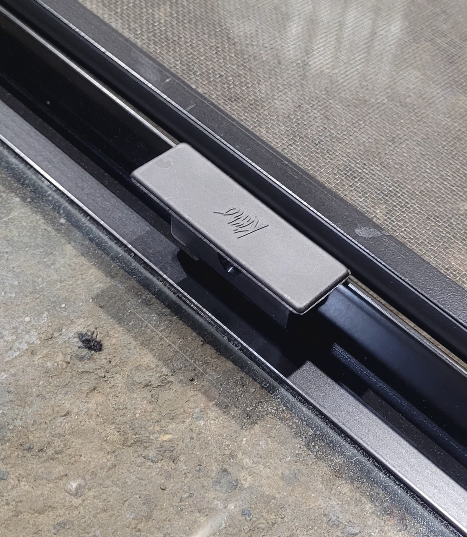 Used Black Radius Opening Window : 29 1/2