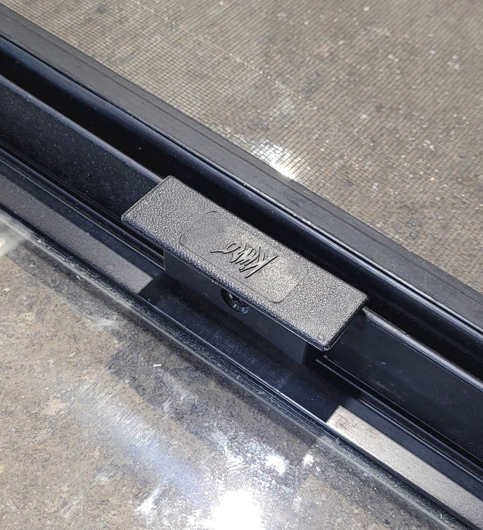 Used Black Radius Opening Window : 29 1/2