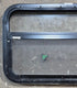 Used Black Radius Opening Window : 29 1/4" W x 17 1/4" H x 1 1/4" D - Young Farts RV Parts