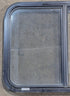 Used Black Radius Opening Window : 29 1/4" W x 21 1/2" H x 1 7/8" D - Young Farts RV Parts