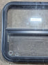 Used Black Radius Opening Window : 29 1/4" W x 21 1/4" H x 1 1/4" D - Young Farts RV Parts
