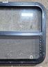 Used Black Radius Opening Window : 29 1/4" W x 21 1/4" H x 1 1/4" D - Young Farts RV Parts