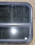 Used Black Radius Opening Window : 29 1/4" W x 21 1/4" H x 2" - Young Farts RV Parts