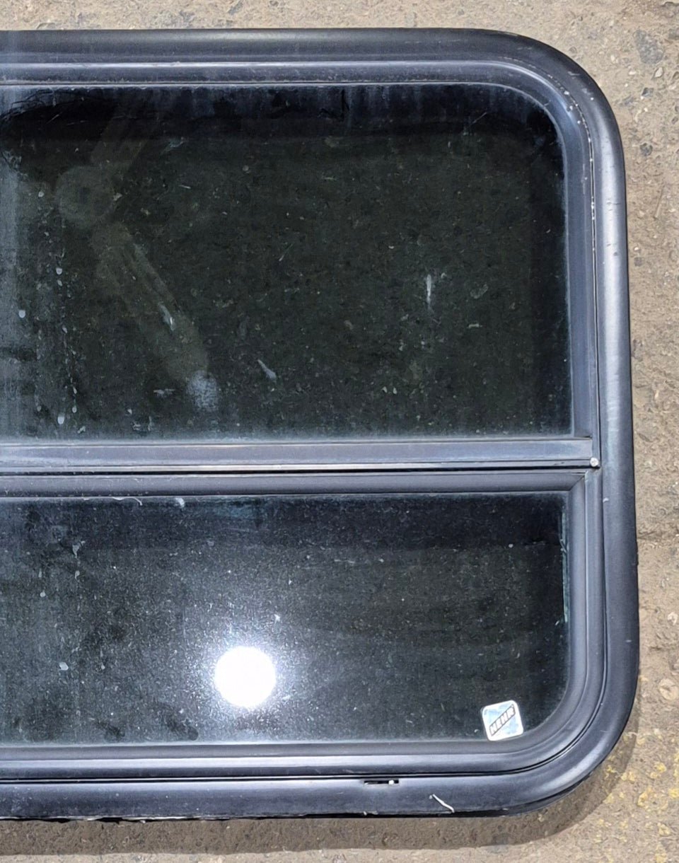 Used Black Radius Opening Window : 29 1/4