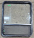 Used Black Radius Opening Window : 29 1/4" W x 34 1/2" H x 1 7/8" D - Young Farts RV Parts