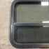Used Black Radius Opening Window - 29.5 X 21.75 X 1.875 - Young Farts RV Parts