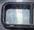 Used Black Radius Opening Window : 30 1/4" W x 11 3/4" H x 1 3/4" - Young Farts RV Parts