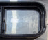 Used Black Radius Opening Window : 30 1/4" W x 11 3/4" H x 1 3/4" - Young Farts RV Parts