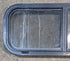 Used Black Radius Opening Window : 30 1/4" W x 11 3/4" H x 1 7/8" - Young Farts RV Parts