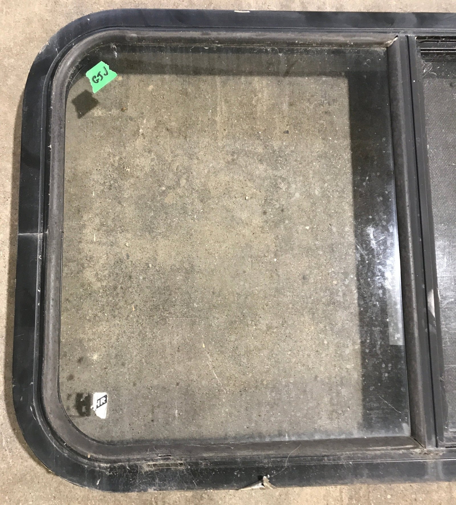 Used Black Radius Opening Window : 30 1/4